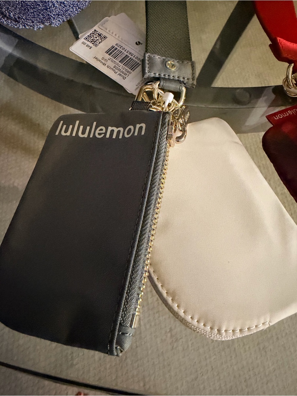 Dual Pouch Wristlet